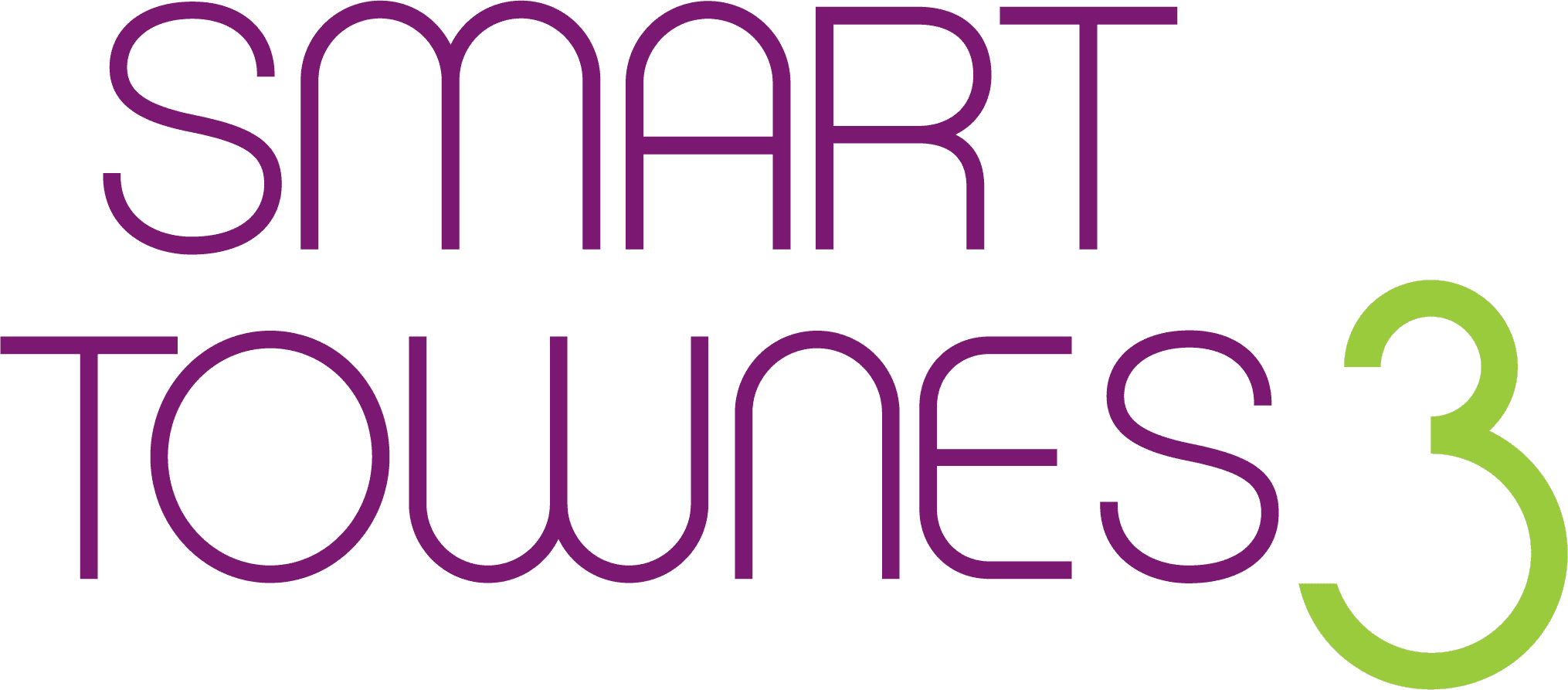ST3_Logo_Purple&Green Smart Townes 3 Logo